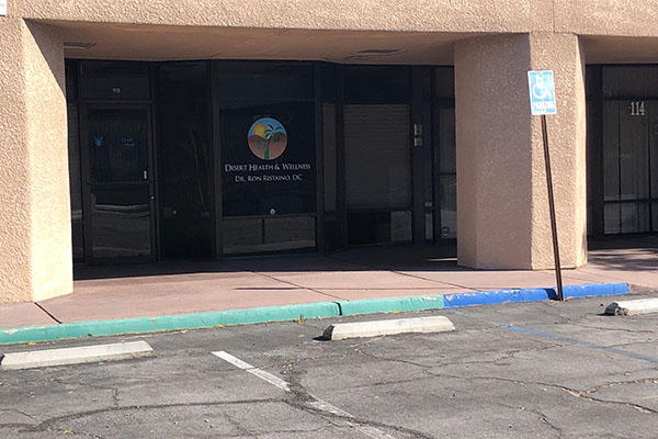 Chiropractic Rancho Mirage CA Front Entrance